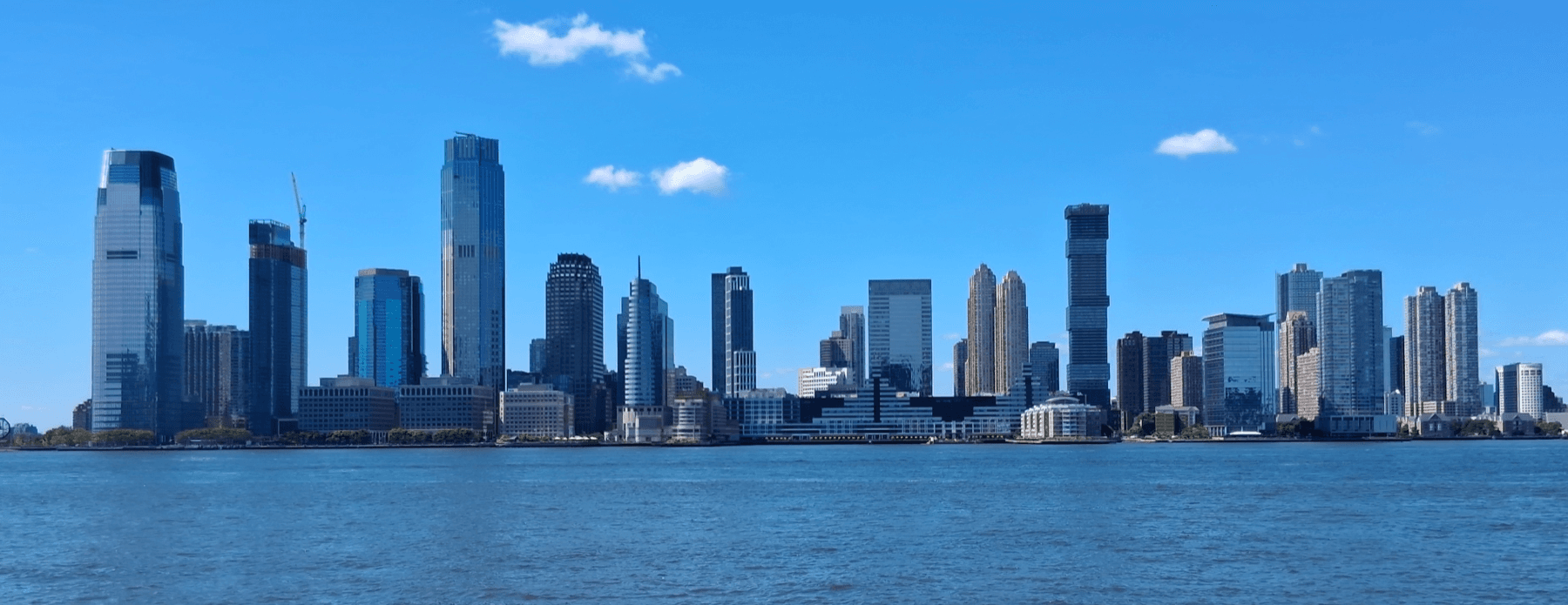 Jersey City waterfront skyline