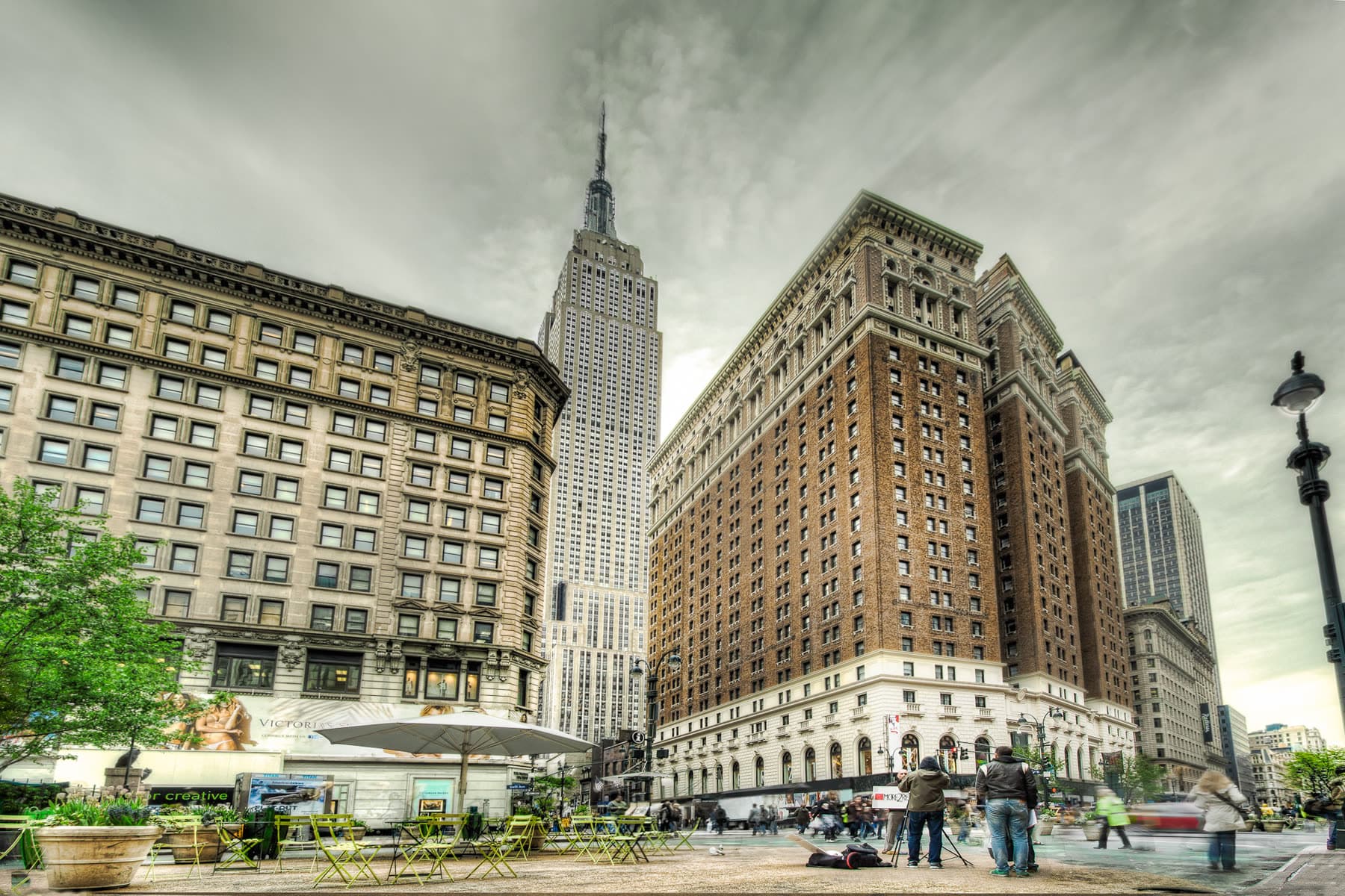 Empire State Building in Manhattan