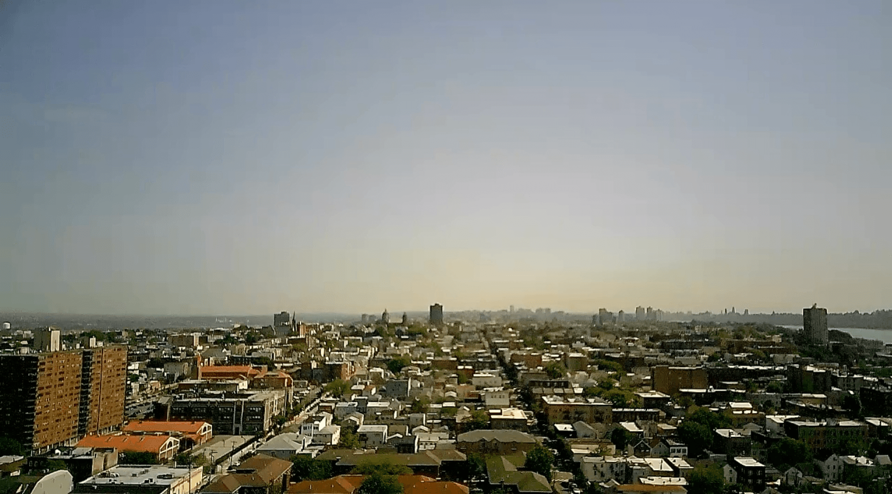 Union City neighborhood skyline from Bergenline area